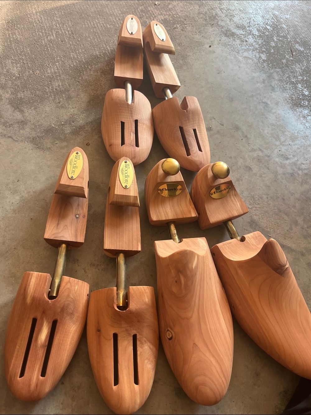 Cedar Shoe Trees - Natural Cedar (3 pairs)